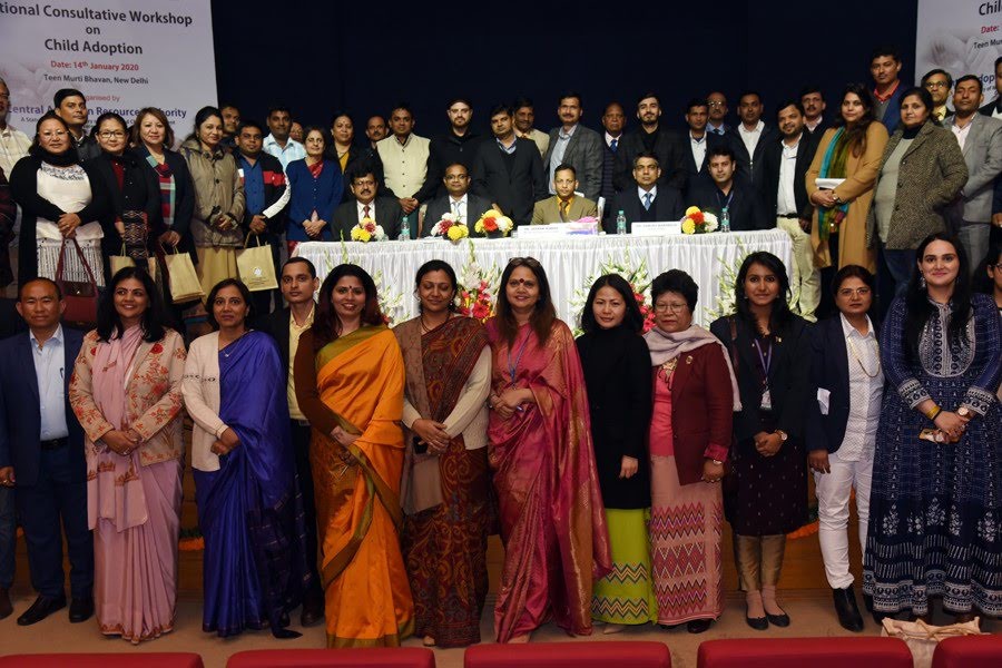 National Consultative Workshop on Child Adoption on 14th January, 2020 in Nehru Memorial Museum and Library Auditorium, Teen Murti Bhavan, New Delhi