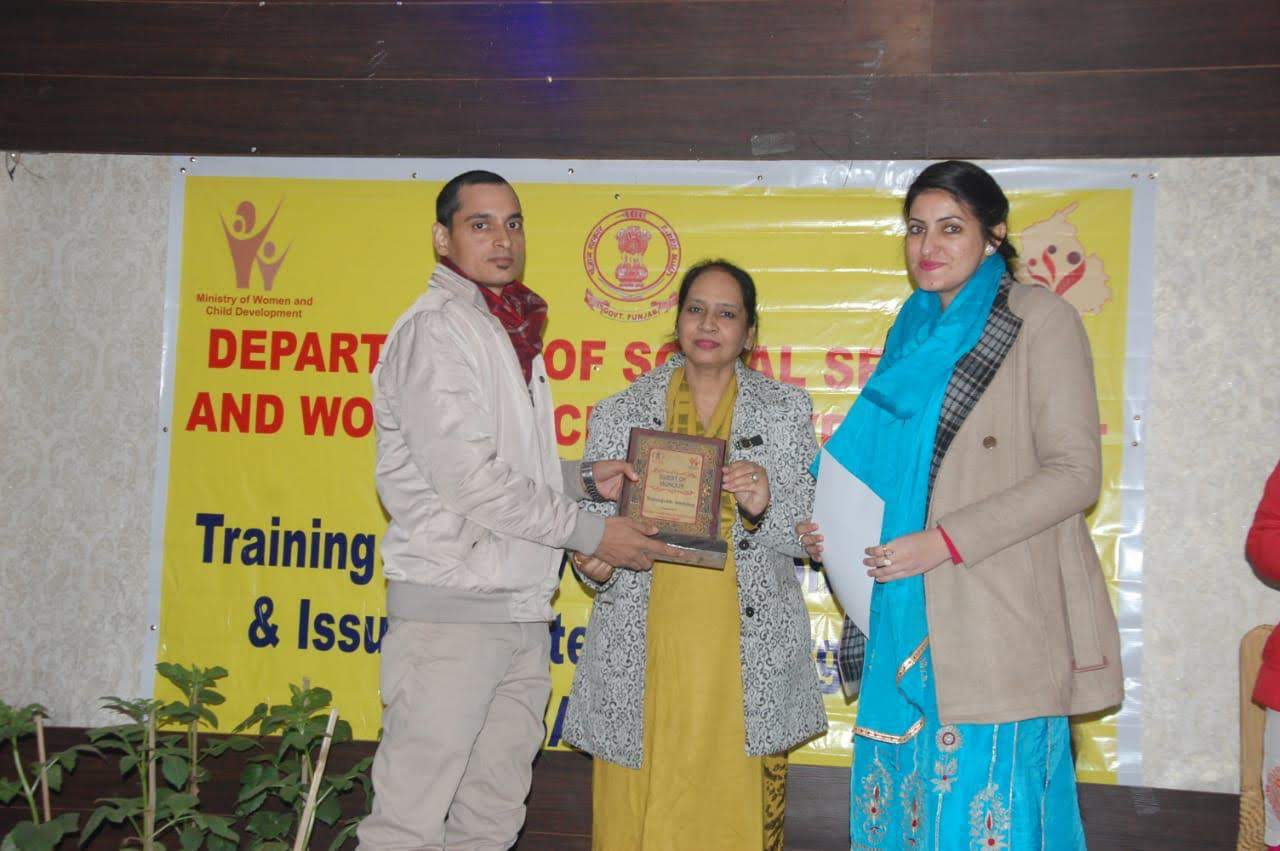 Regional Level Training cum Workshops to stop the menace of Illegal Adoptions being organised by The Government of Punjab for the districts of Bathinda, Ferozepur, Faridkot, Fazilka, Sri Muktsar Sahib, Mansa on 20th December, 2019.