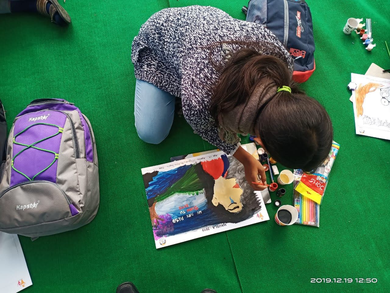 As part of the Hausla 2019 Annual Event of Ministry of Women and Child Development, CARA Organised a Painting Competition on 19th December 2019 at National Institute of Public Cooperation and Child Development, New Delhi