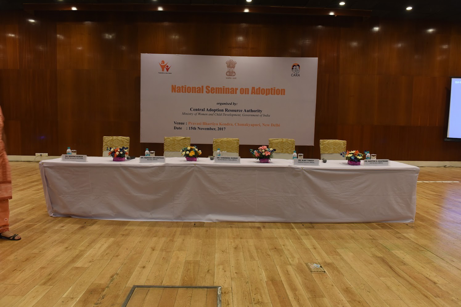 National Seminar on Adoption on 15 November 2017 at New Delhi