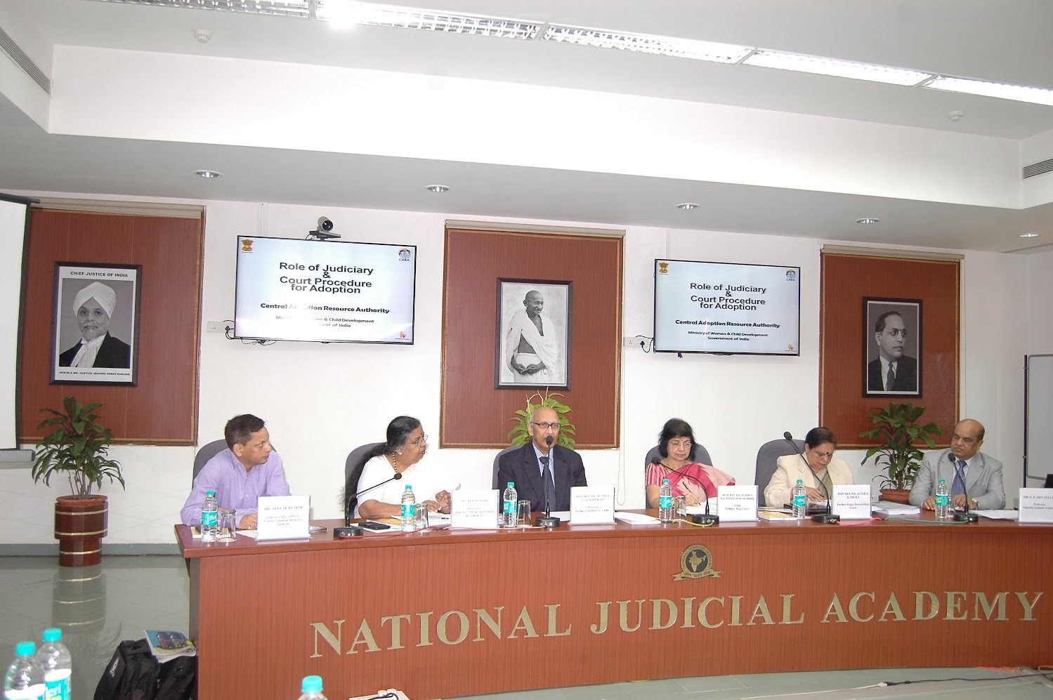 Orientation and Training Programme for Judicial Officers on 8-9 April 2017 in National Judicial Academy, Bhopal